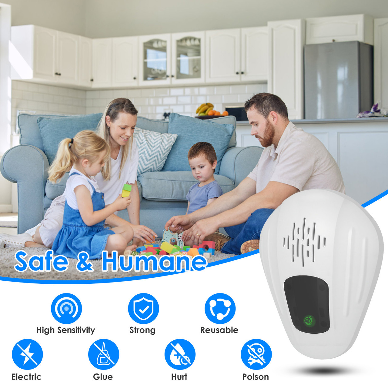 Ultrasonic Insect Repellent (2-Pack) product image