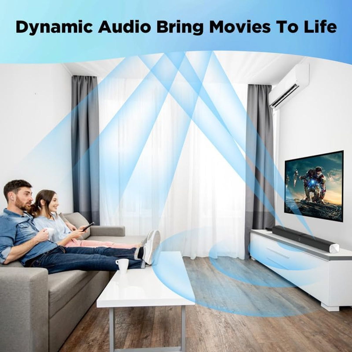 Assistrust Wired and Wireless Sound Bars for TV product image