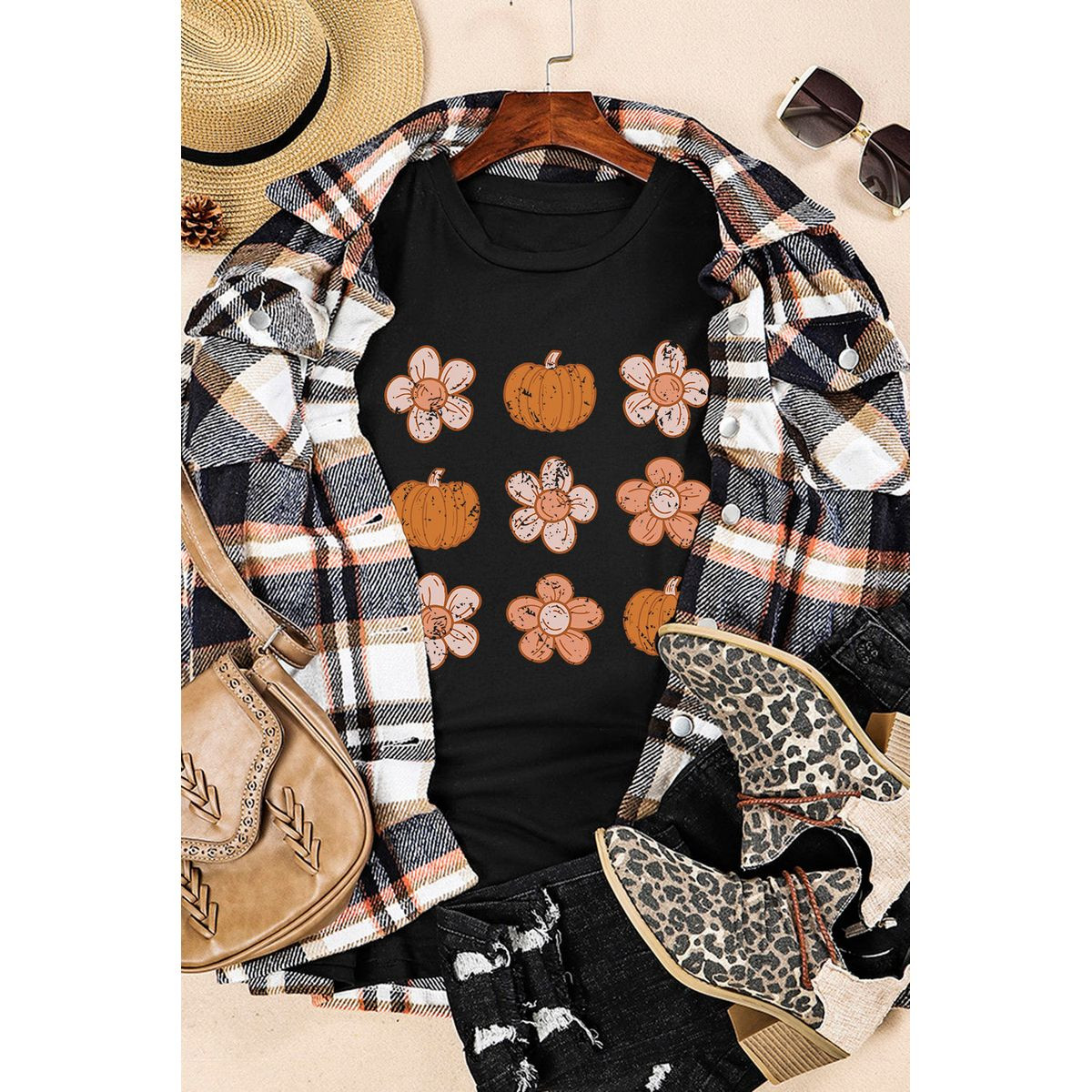 Molly Pumpkin Flower Shirt product image