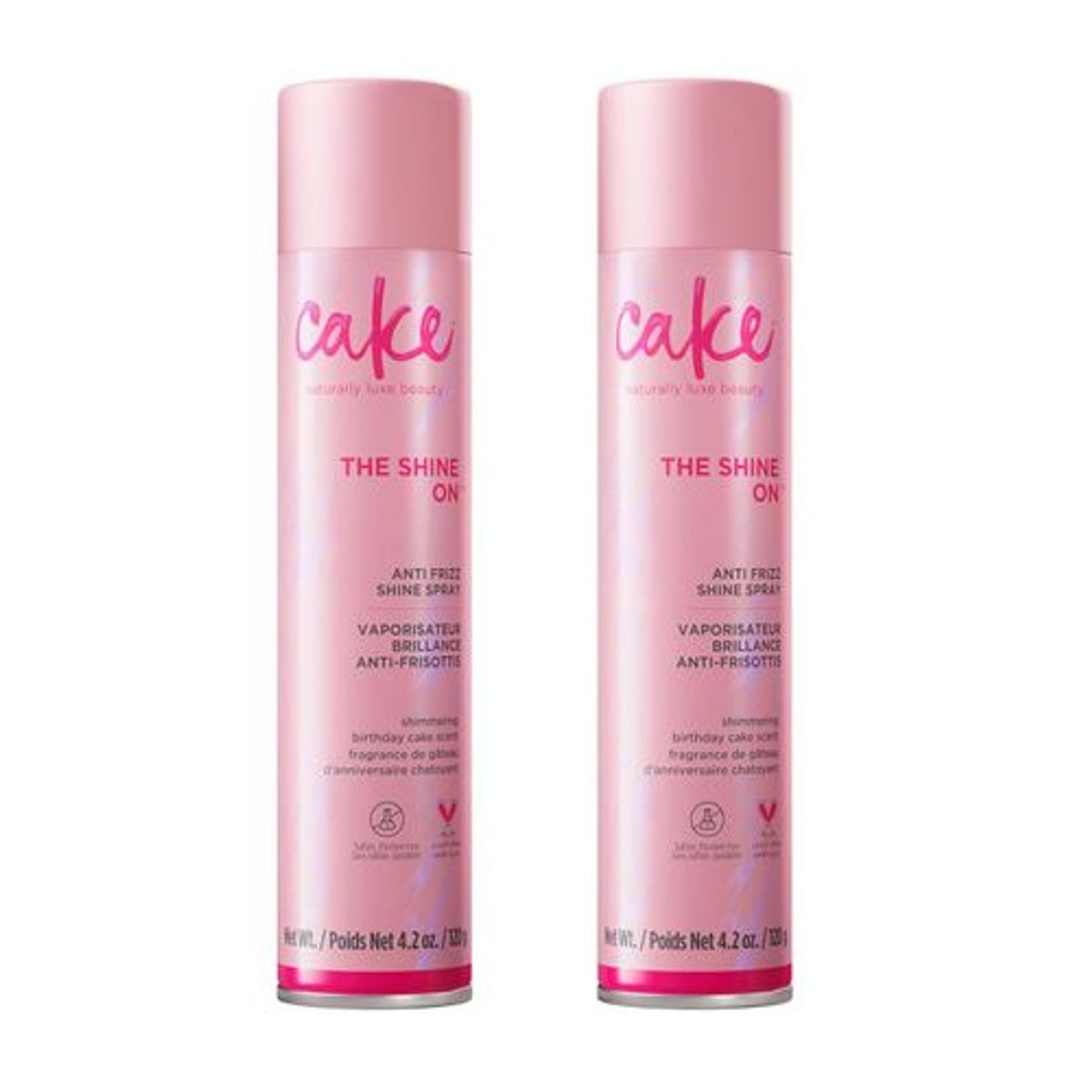 Cake Beauty The Shine On Anti-Frizz Shine Spray (2-Pack) product image