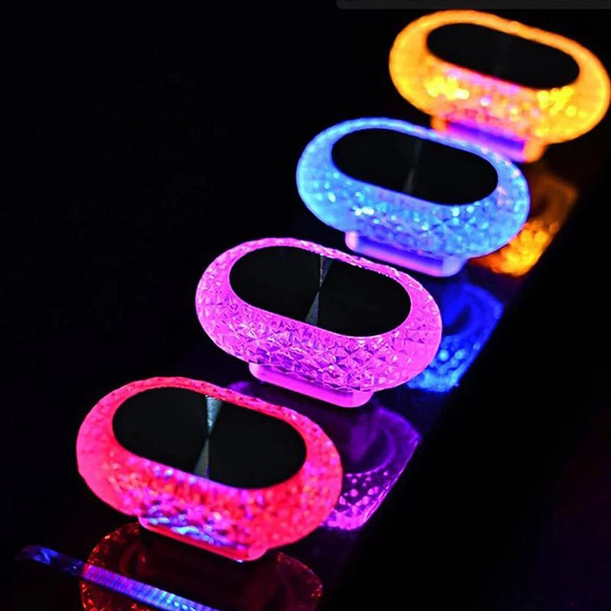 Oval Angel Eye USB Car Interior Decorative Light product image