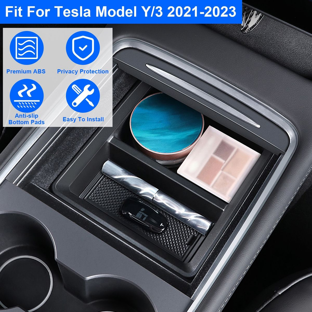 Center Console Organizer Tray (Tesla MODEL 3/Y 2021-2023) product image