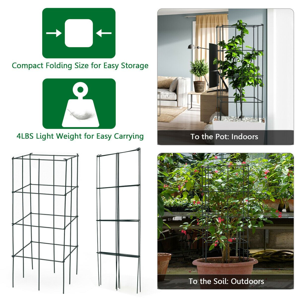 Tomato Cage / Plant Trellis (4-Pack) product image