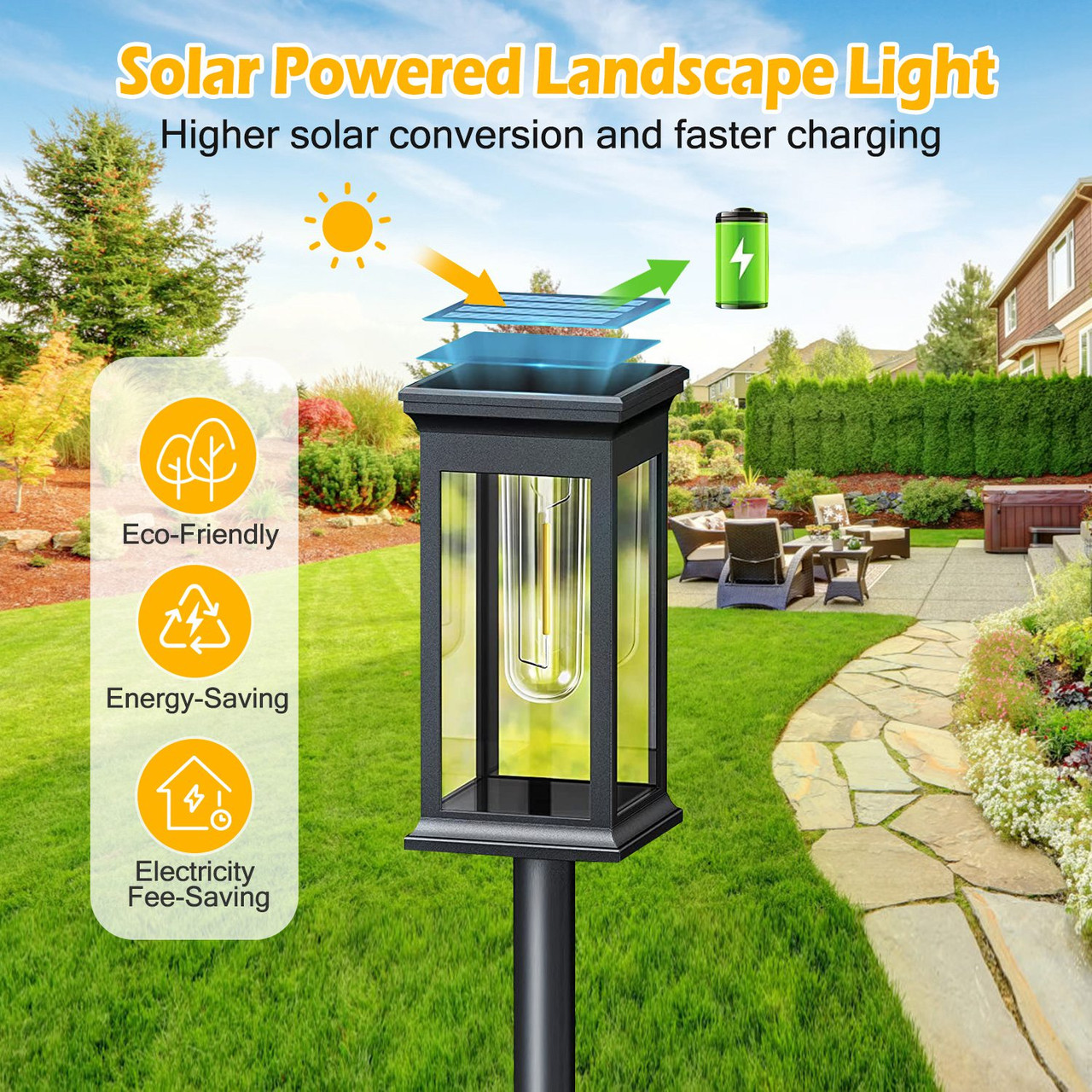 Solar Garden Stake Light (6-Pack) product image