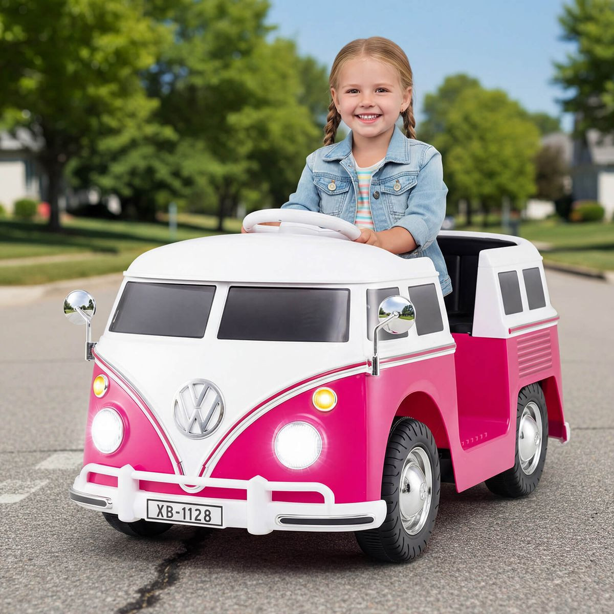 Licensed Volkswagen Electric Ride-on Bus  product image