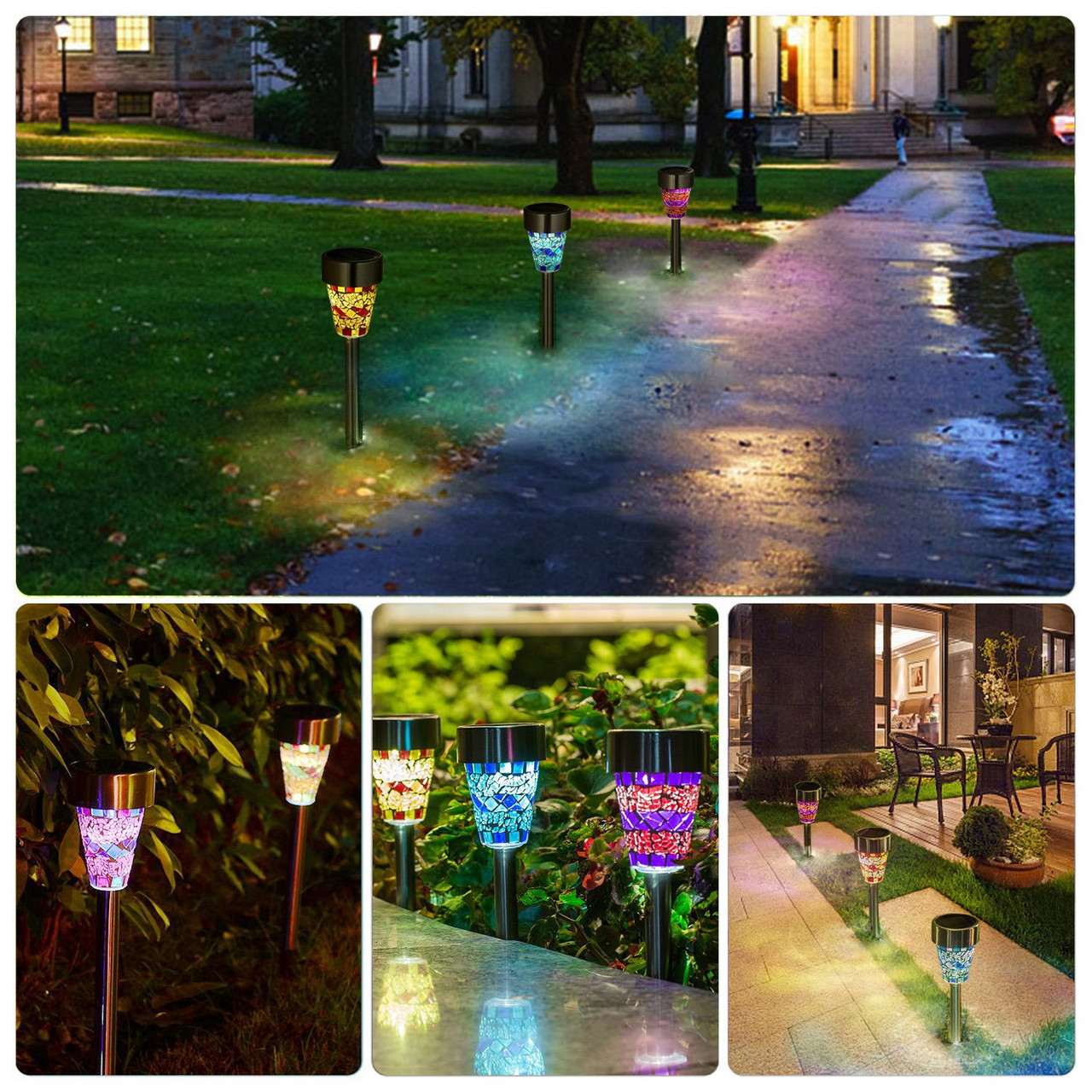 Mosaic Solar Pathway Light (6-Pack) product image