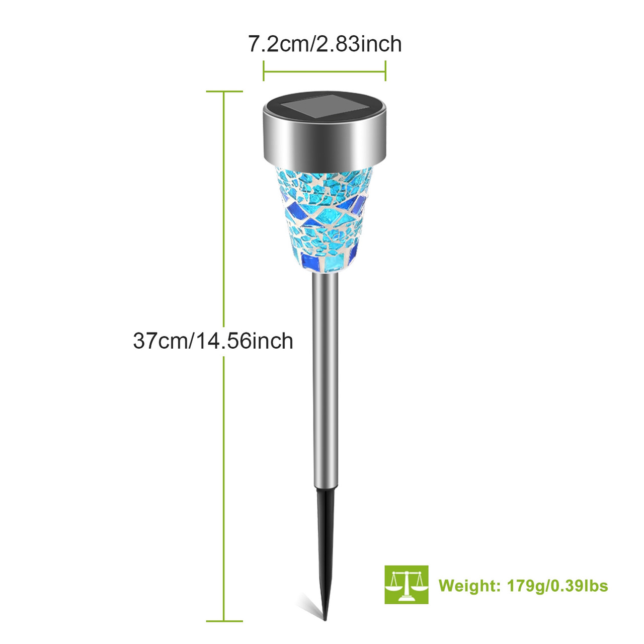 Mosaic Solar Pathway Light (6-Pack) product image