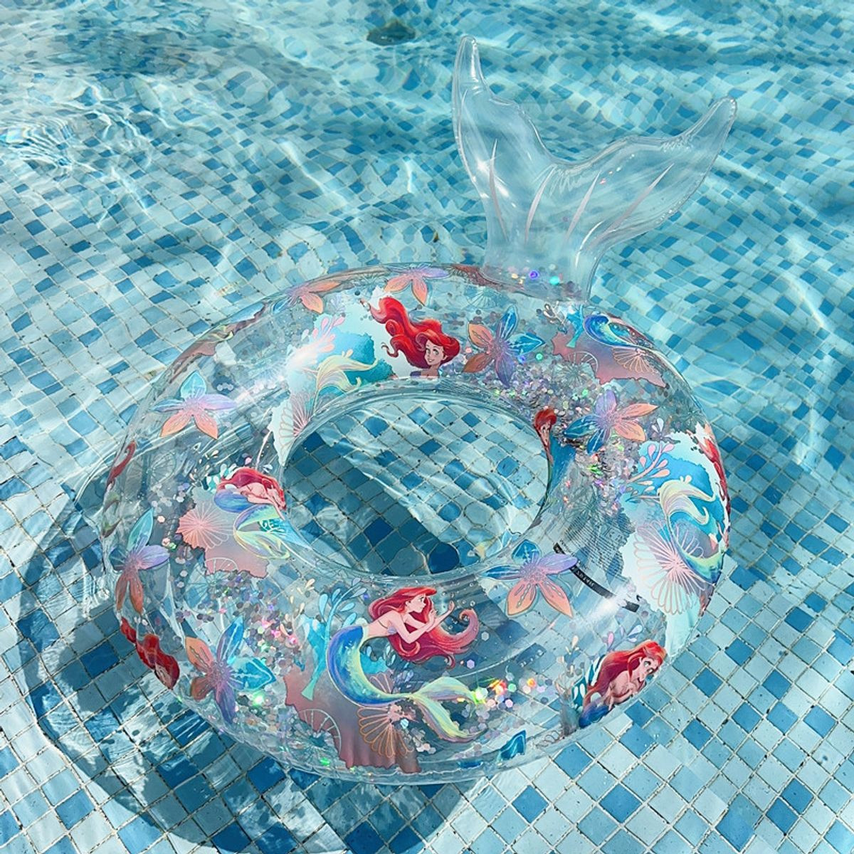 Mermaid Tail Inflatable Pool Float product image