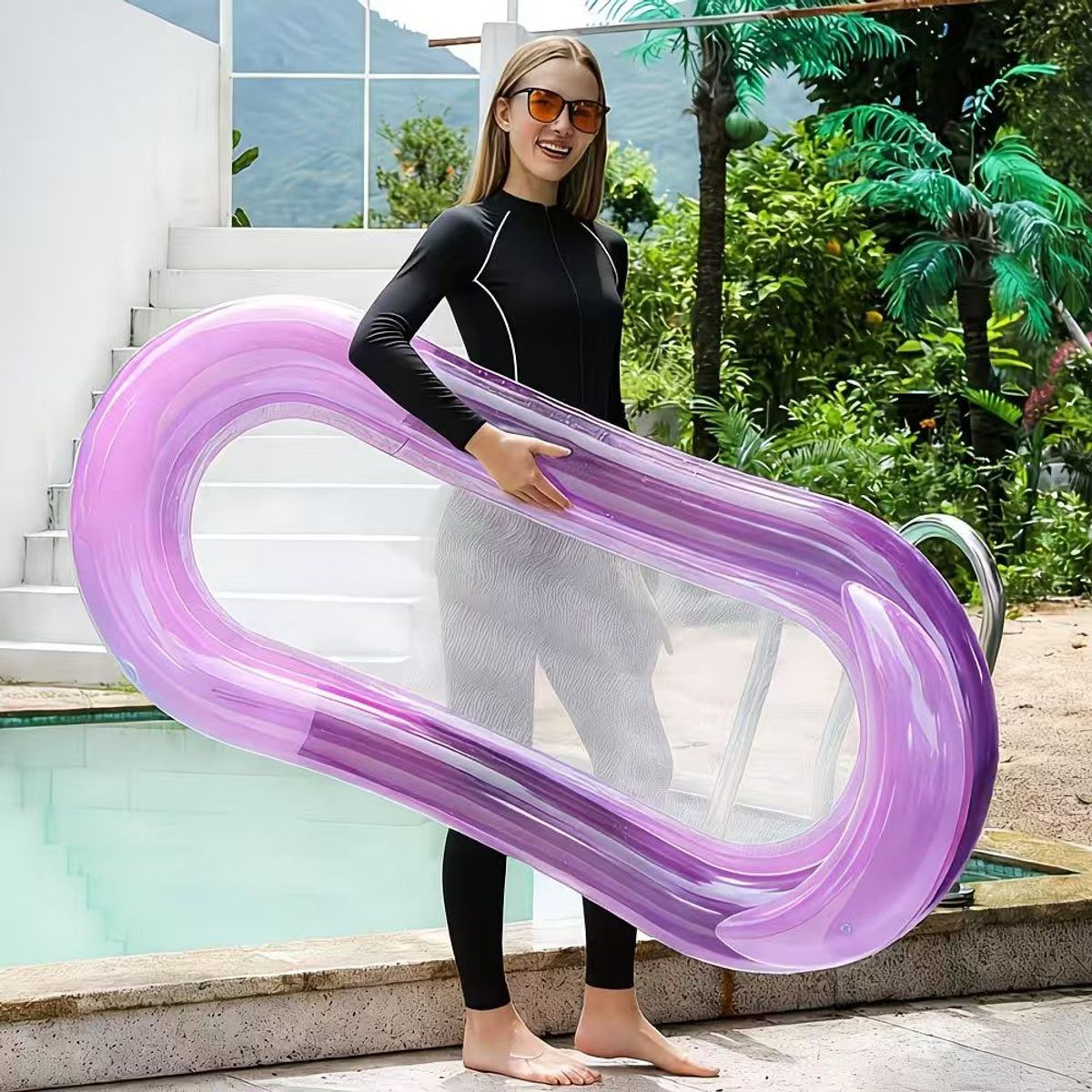 Transparent Inflatable Water Lounge  product image