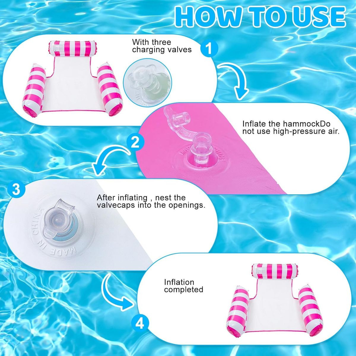 Inflatable Pool Float Hammock  product image