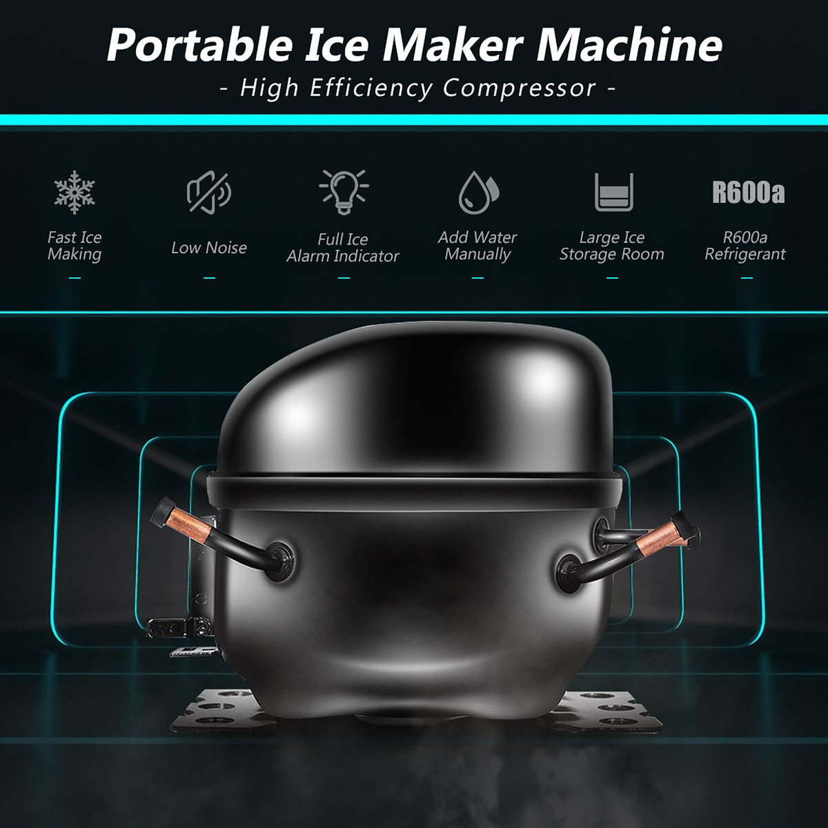 Stainless Steel Ice Maker Machine  product image