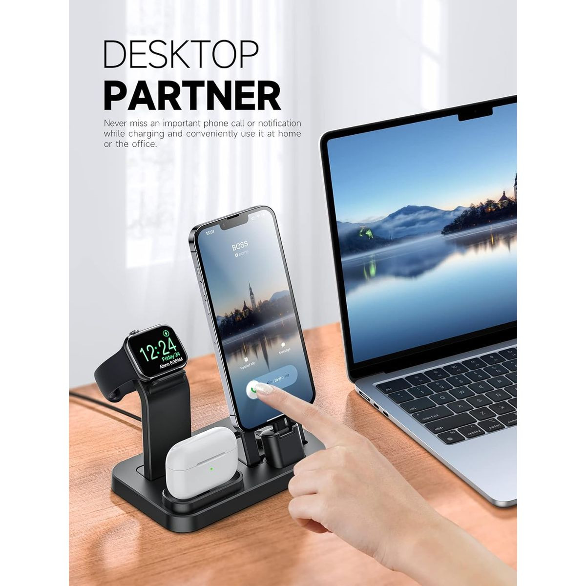 Rjr  3-in-1  Charging Station for Apple Devices product image