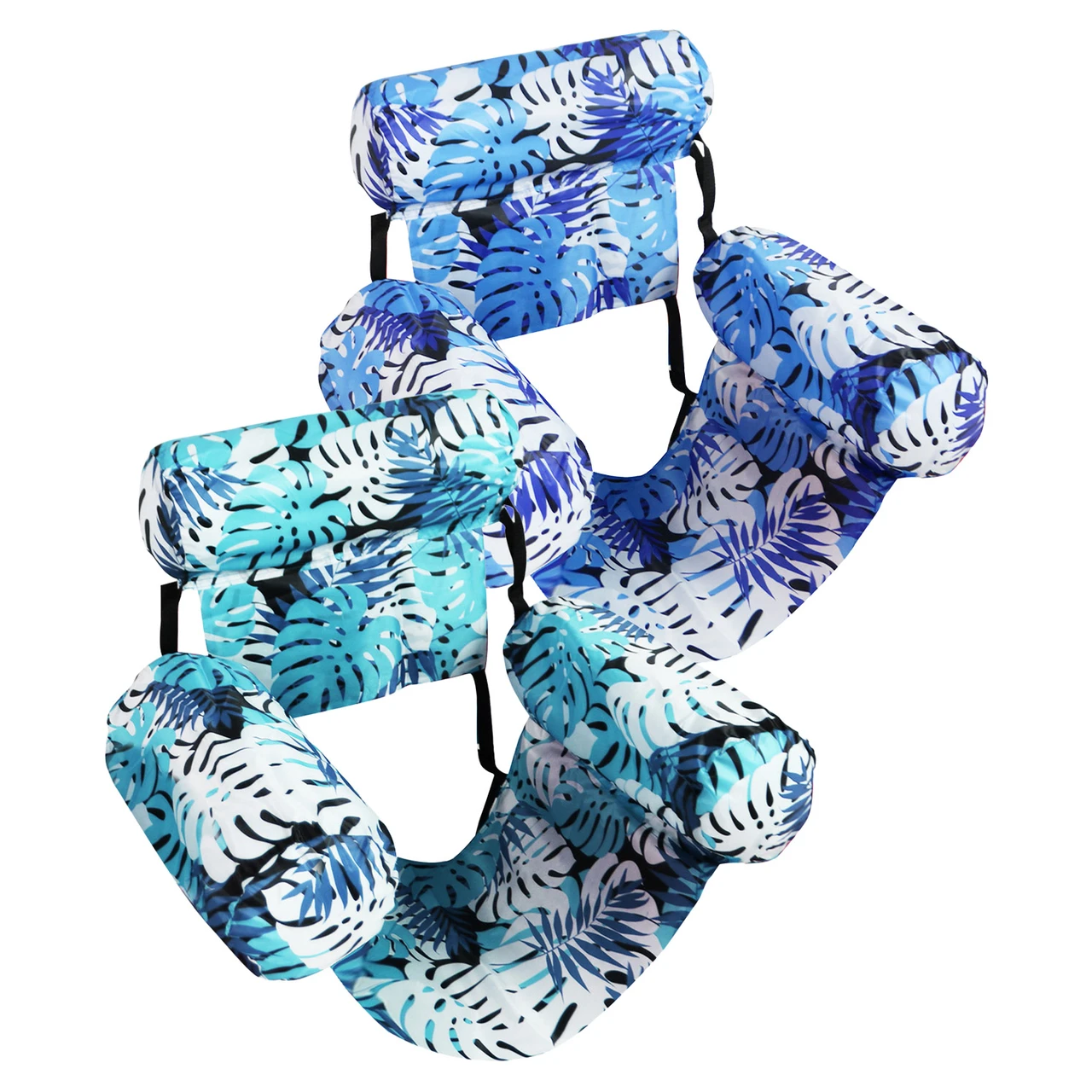 Inflatable Pool Hammock Lounge Chair (2‑Pack) product image