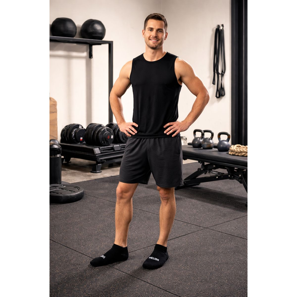 Helios Men’s Breathable Flex Comfort Socks (10-Pack) product image