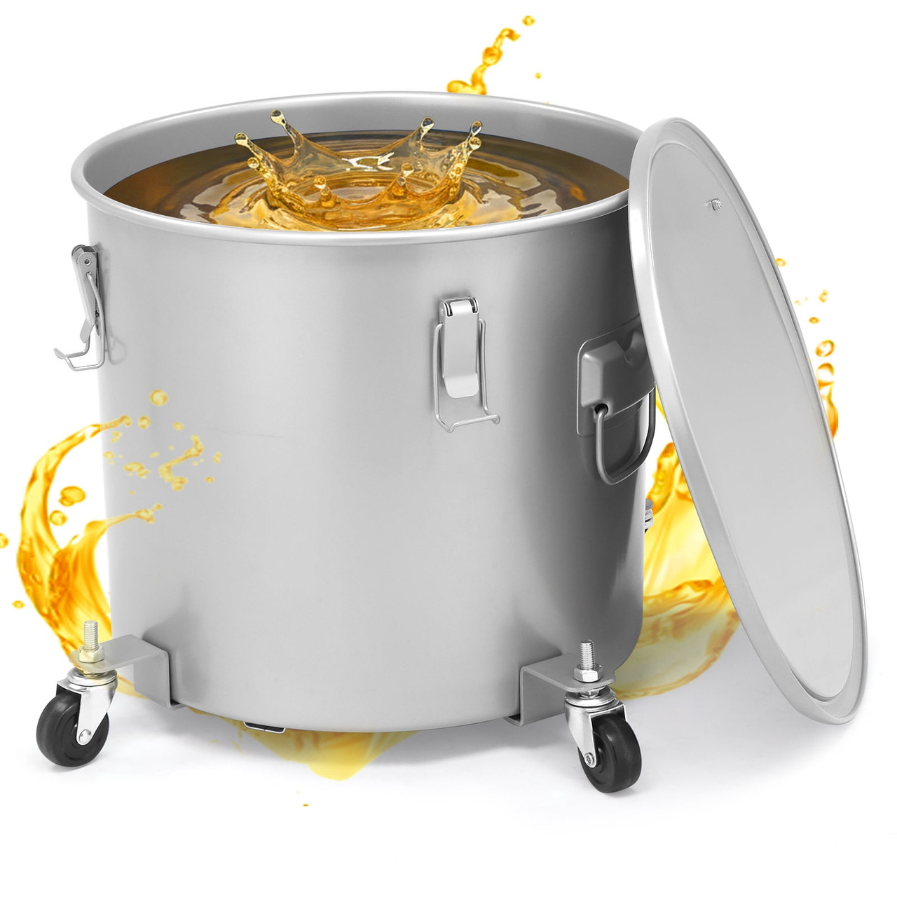 10 Gallon Fryer Oil Bucket with Lid product image