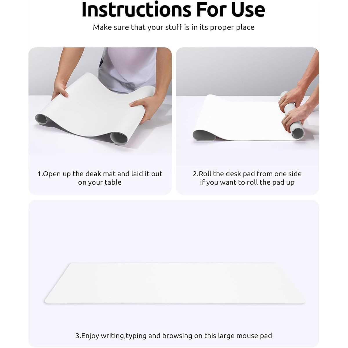 PU Leather Desk Pad Protector product image