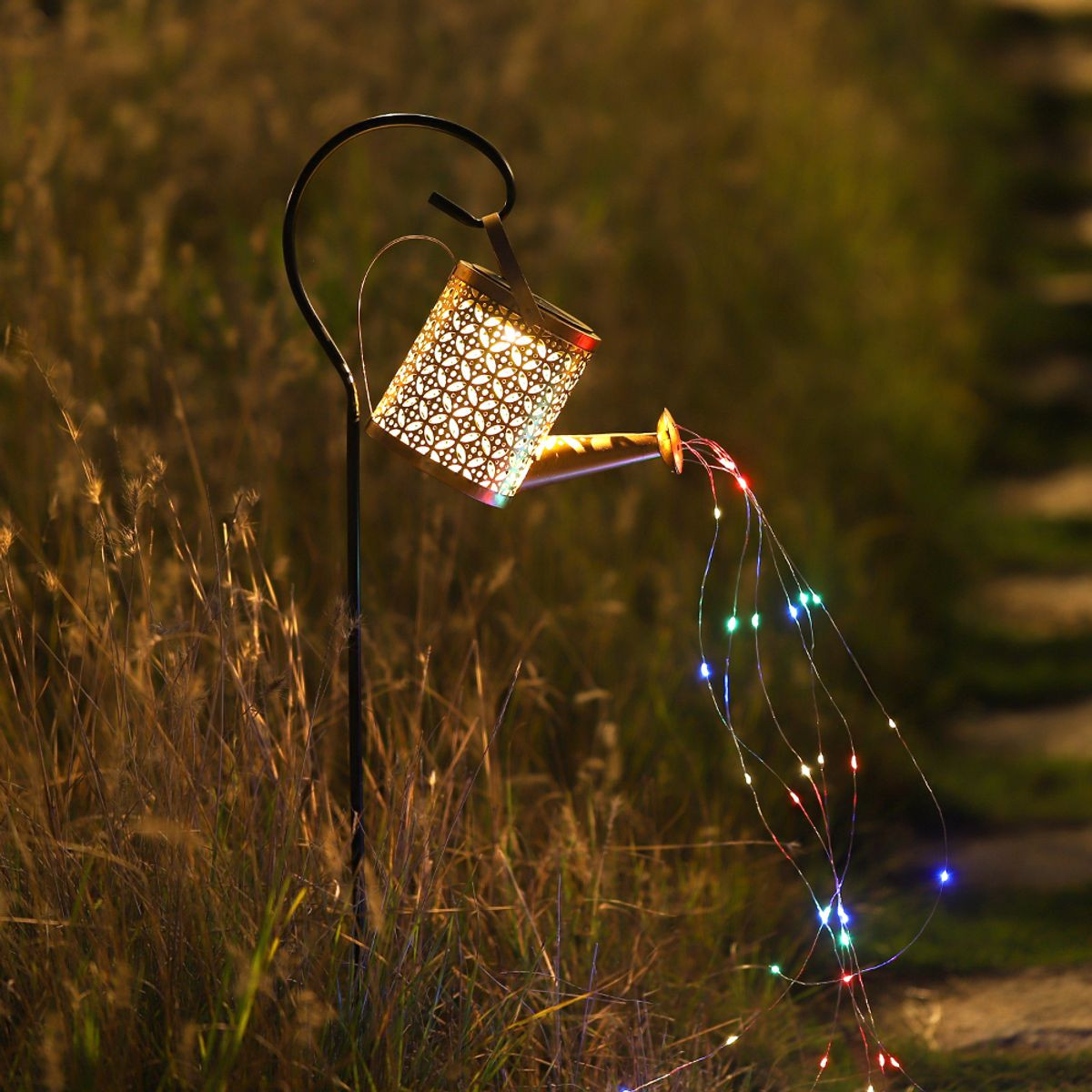 Solar-Powered Waterfall Fairy Light product image
