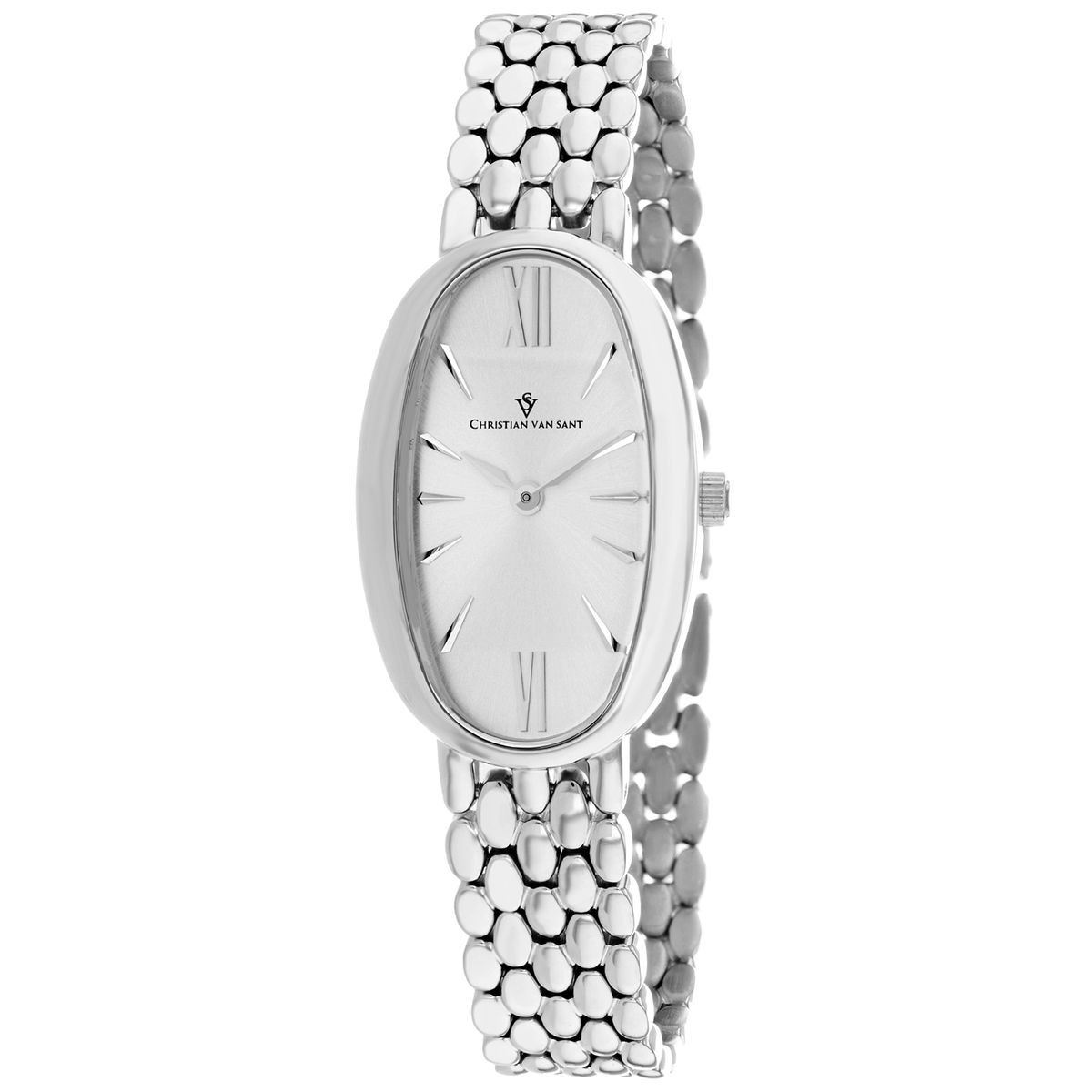 Christian Van Sant Women's Lucia Silver Dial Watch product image