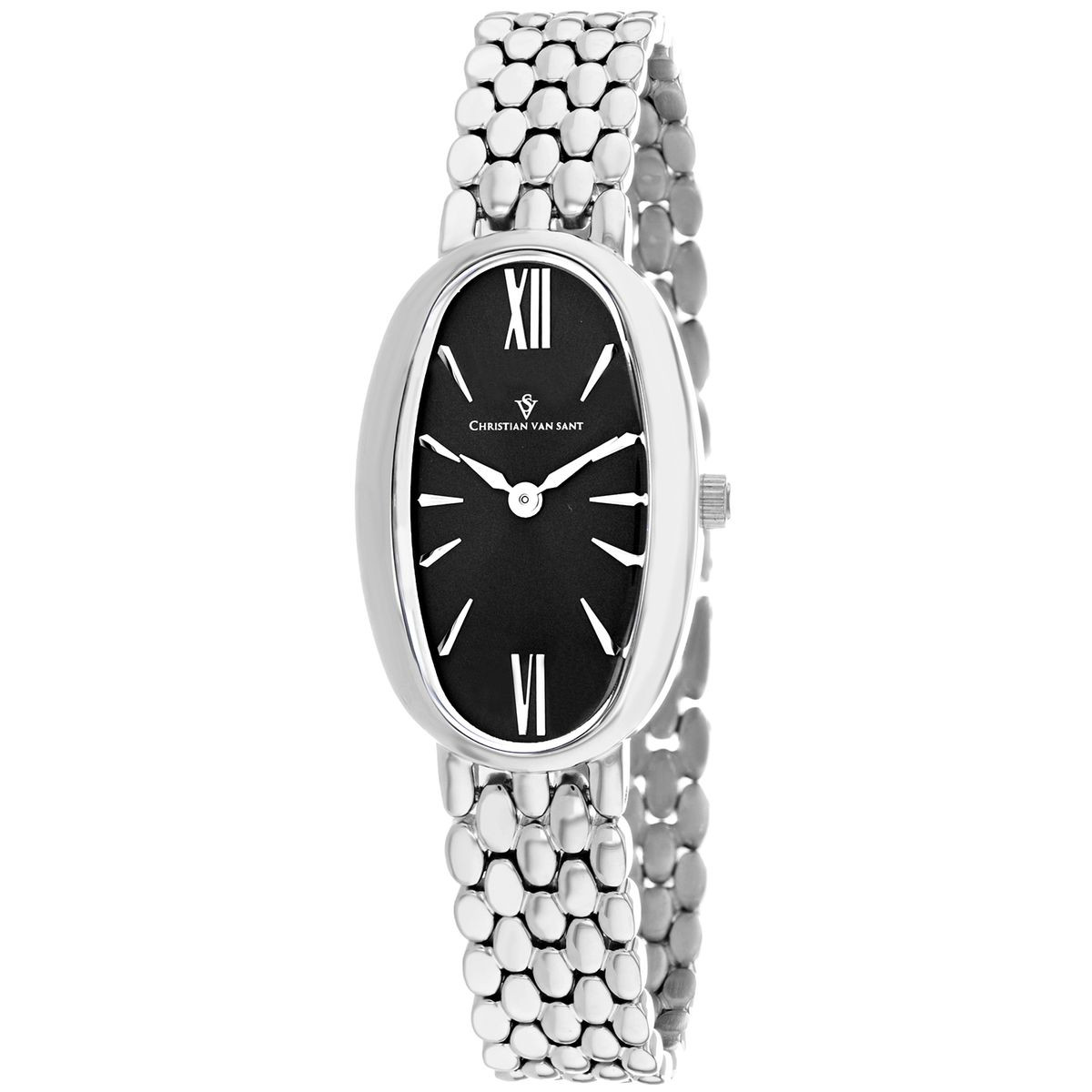 Christian Van Sant Women's Lucia Black Dial Watch product image