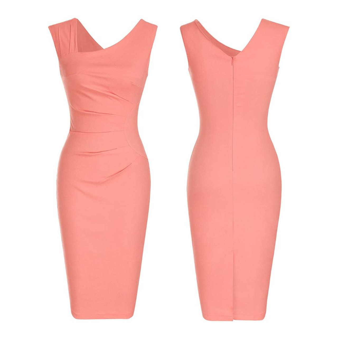 Haute Edition® Women's Retro Sleeveless Bodycon Dress product image
