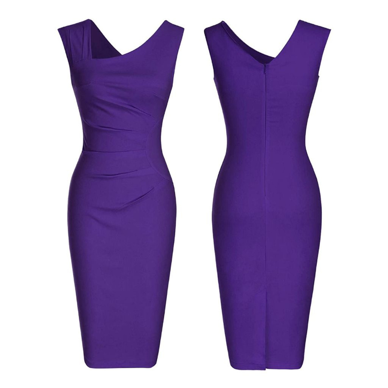 Haute Edition® Women's Retro Sleeveless Bodycon Dress product image