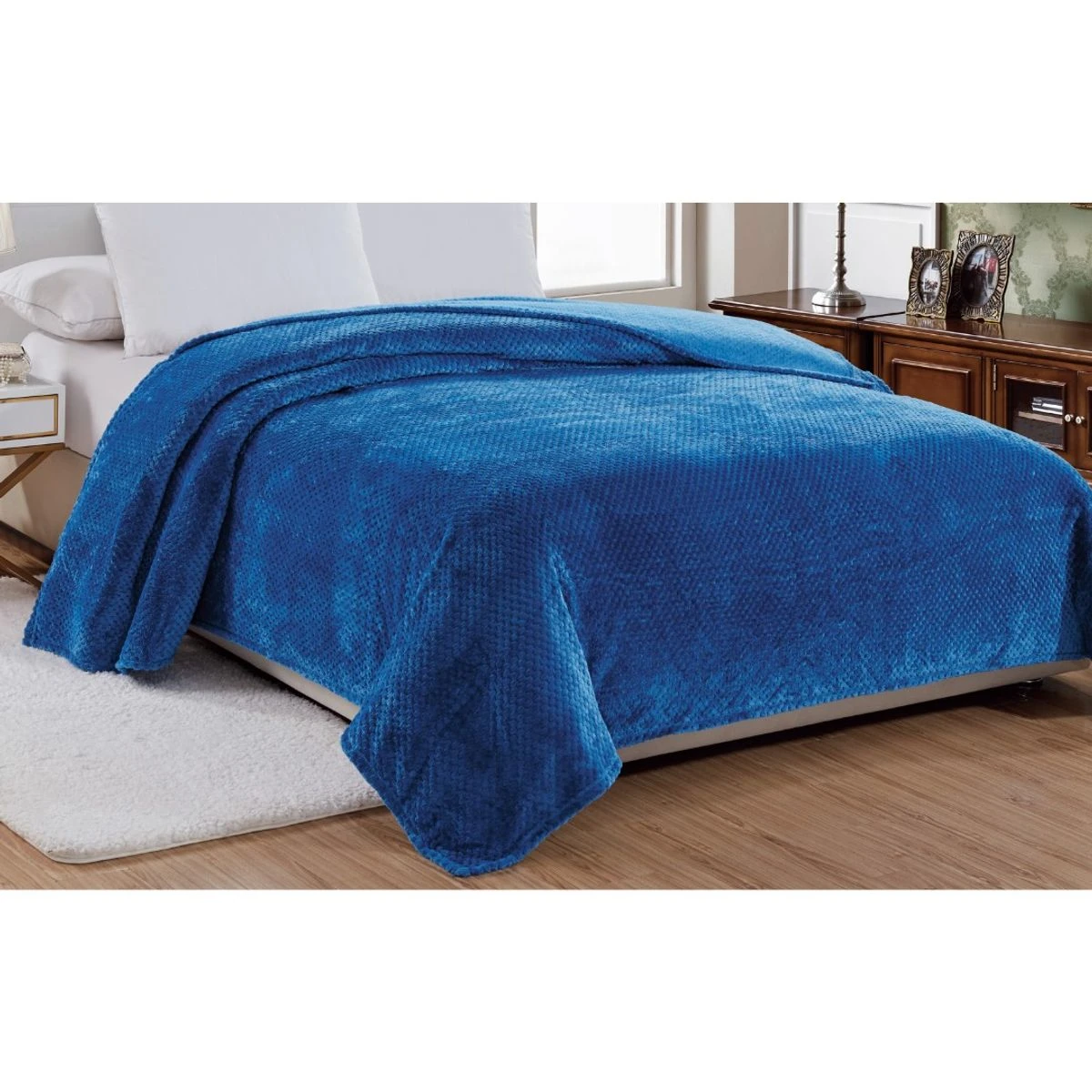 Noble House™ Popcorn Textured Microplush Blanket (4 Sizes) product image