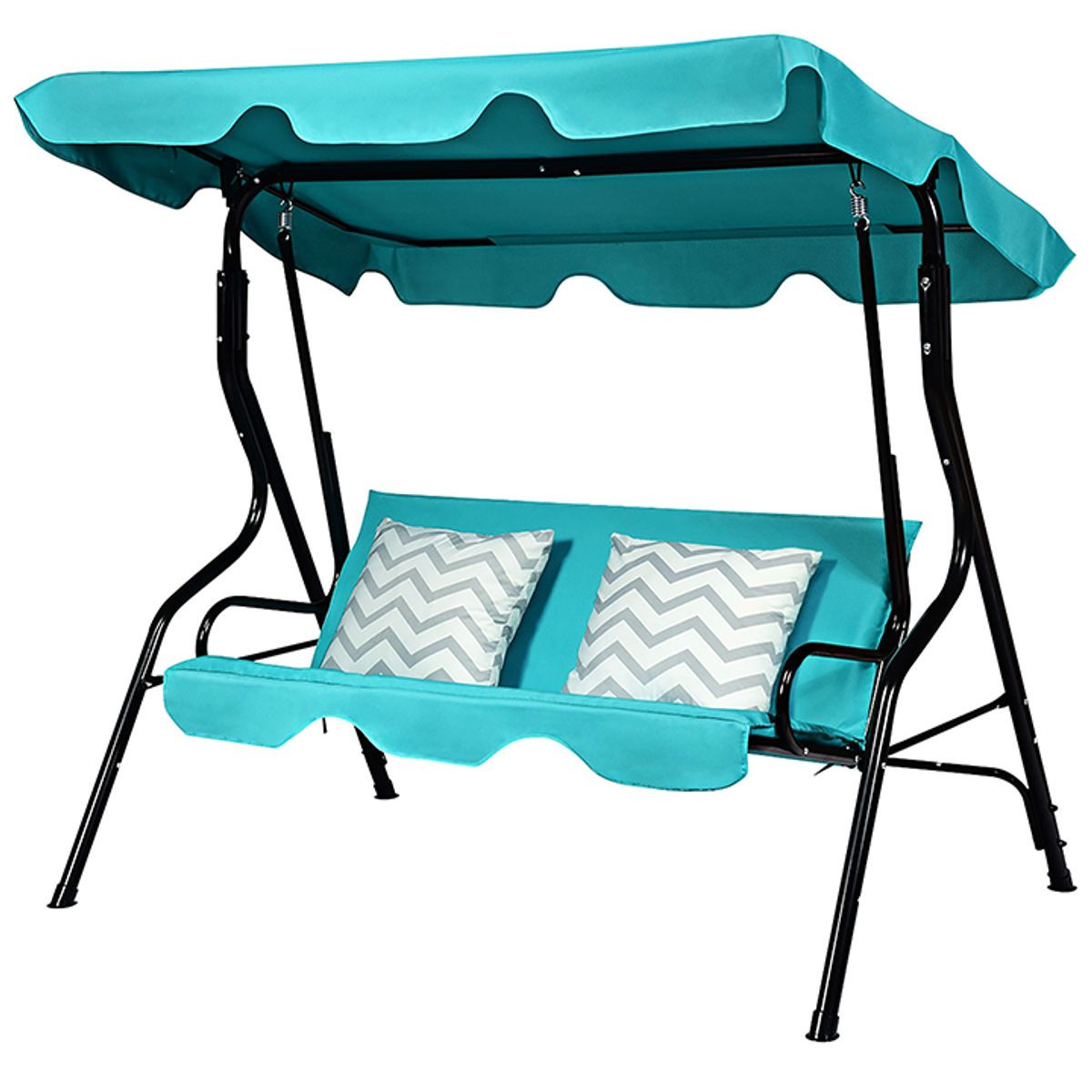 3-Seat Patio Canopy Glider Swing product image