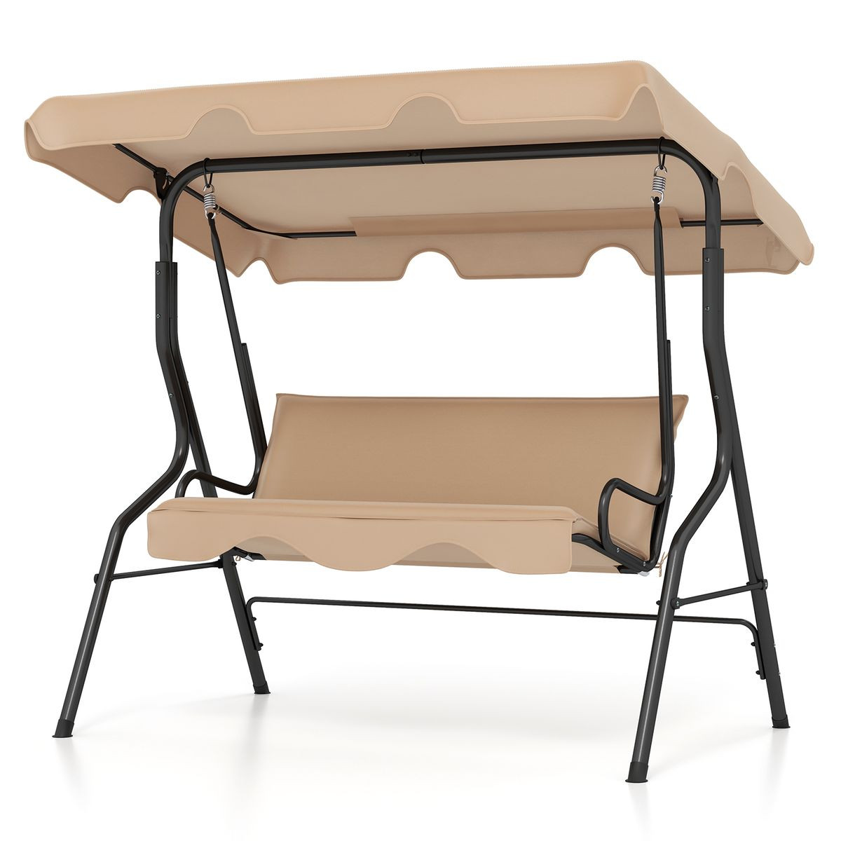 3-Seat Patio Canopy Glider Swing product image