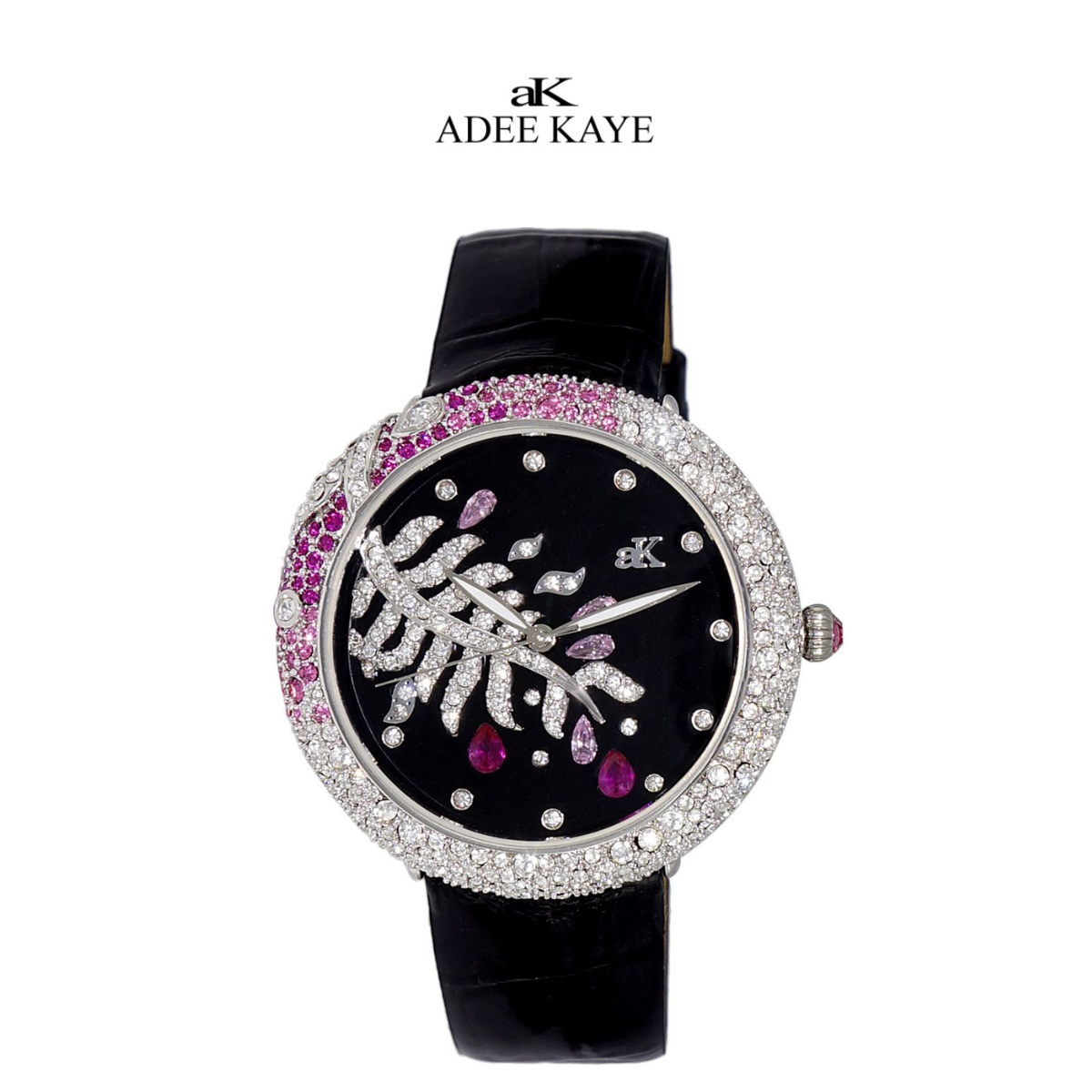 Adee Kaye Women's Majestic Silver Dial Watch product image