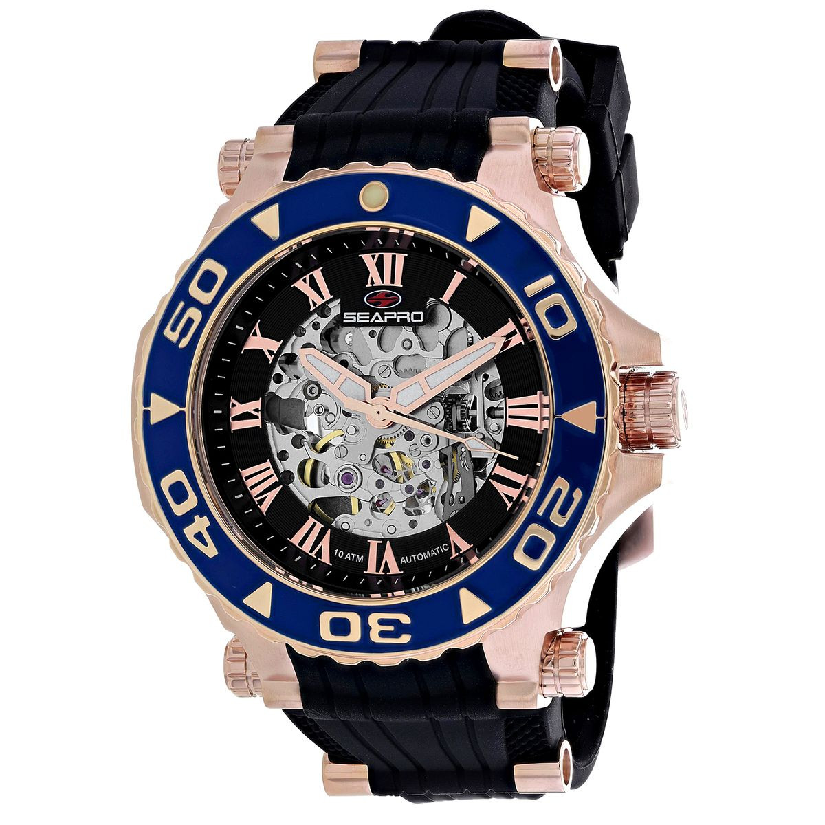 Seapro Men's Seaway Black Dial Watch  product image