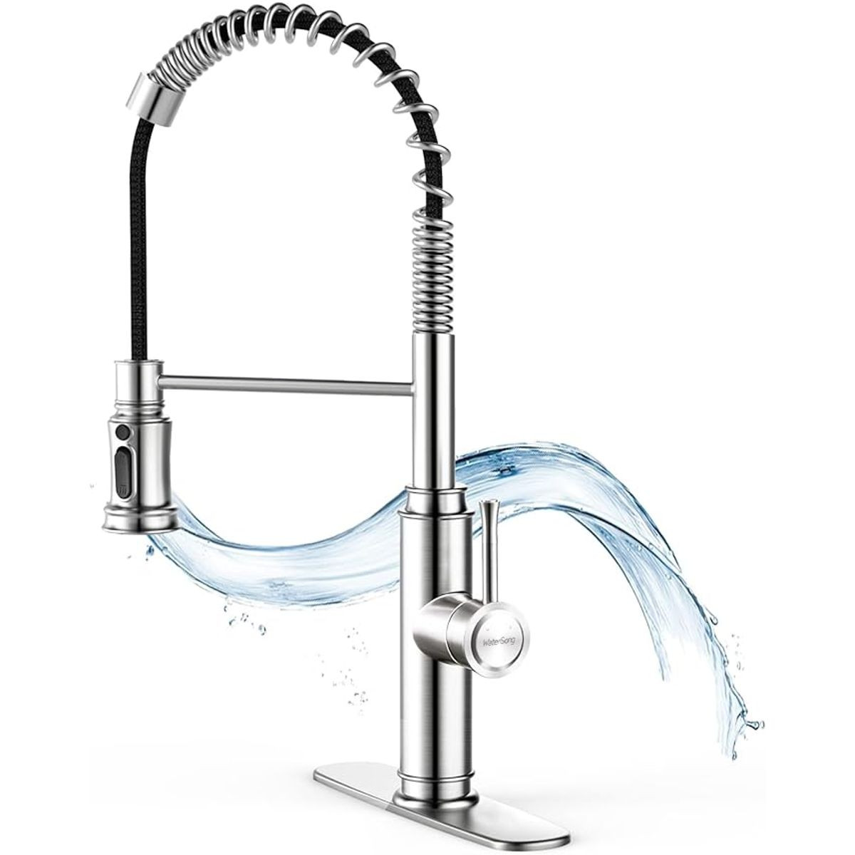 WaterSong Kitchen Sink Pull-Down Faucet product image
