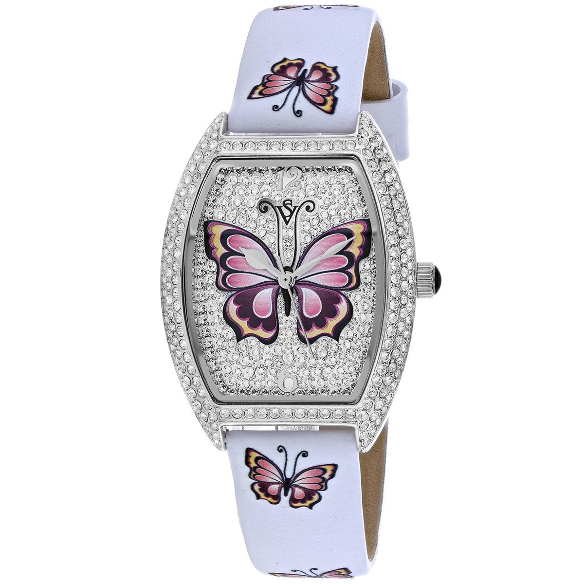 Christian Van Sant Women's Papillon Silver Dial Watch product image