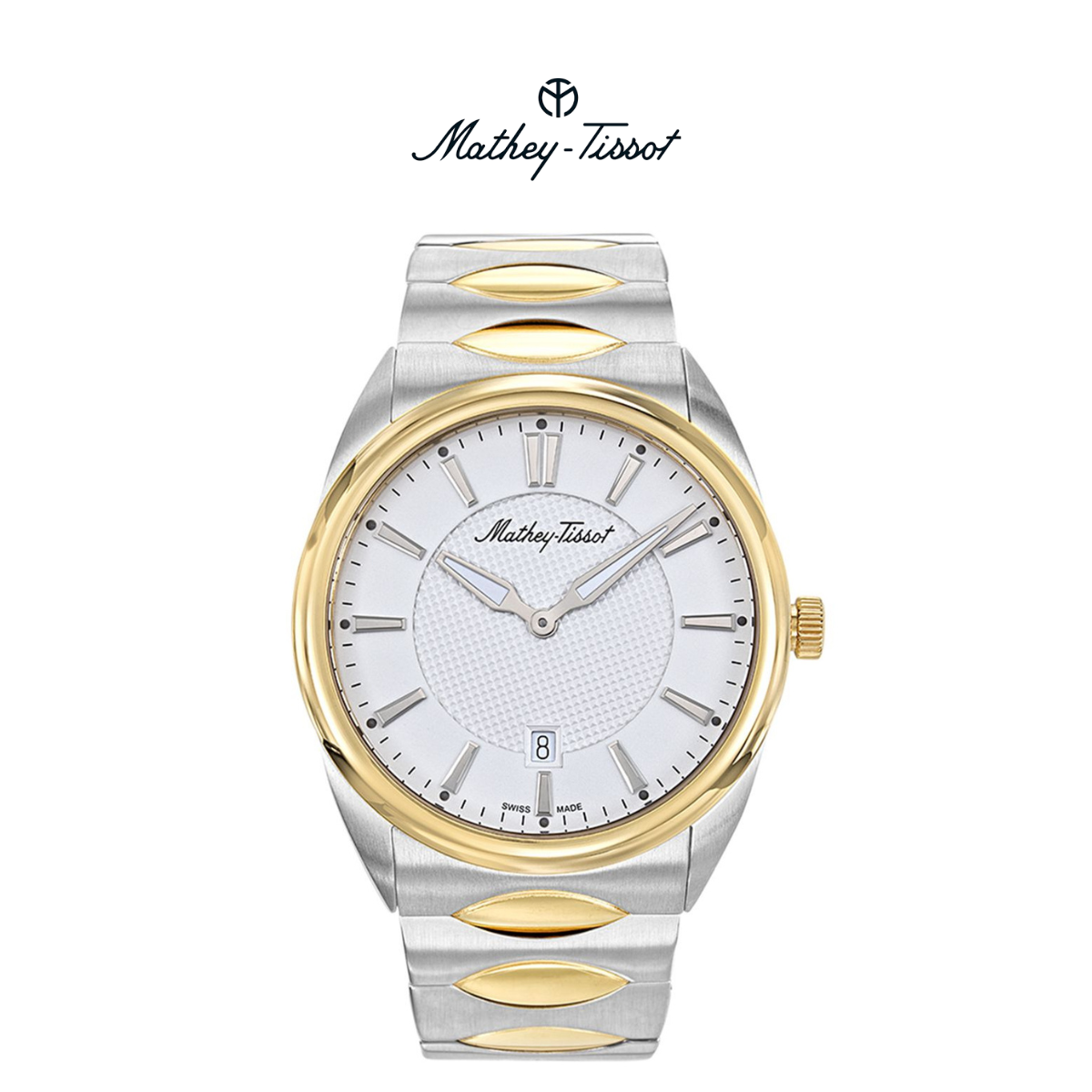 Mathey Tissot Men's Classic White Dial Watch product image
