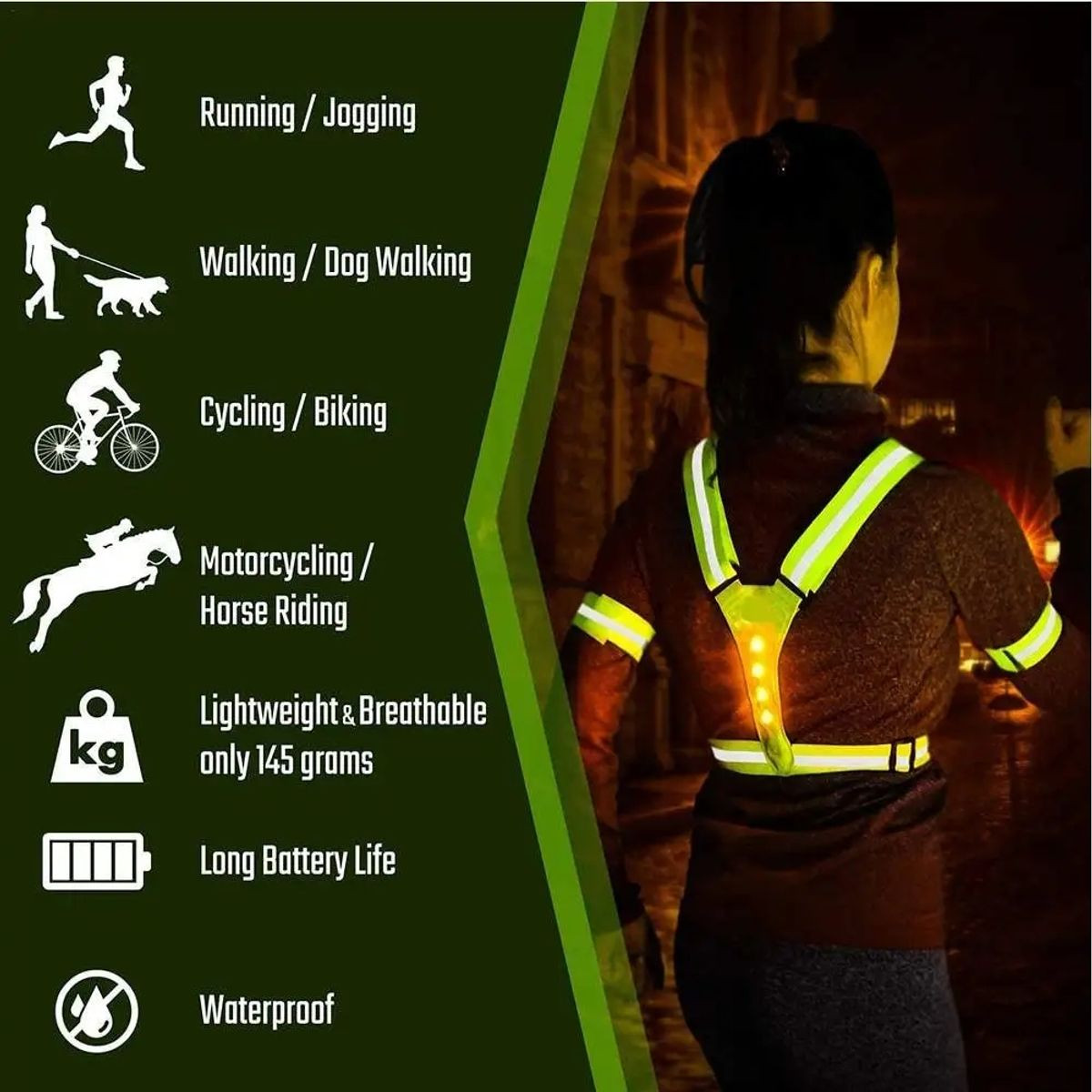 Seamless Outdoors LED Running Vest  product image
