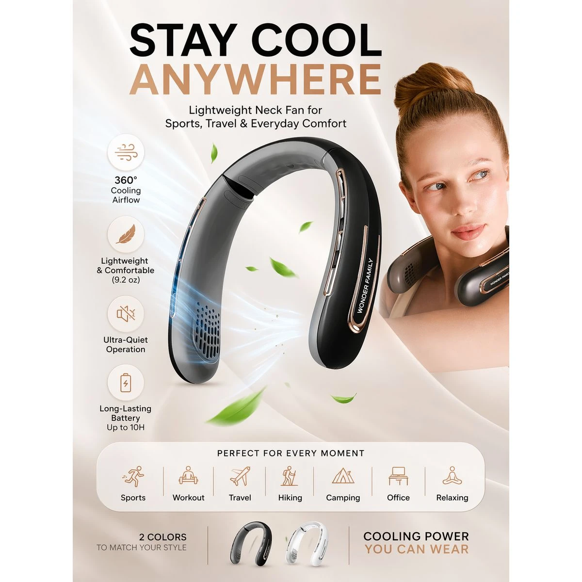 Portable Personal Neck Fan product image