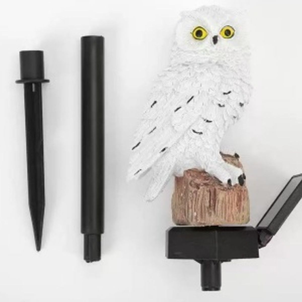 Owl-Shaped Solar Garden Stake Light product image