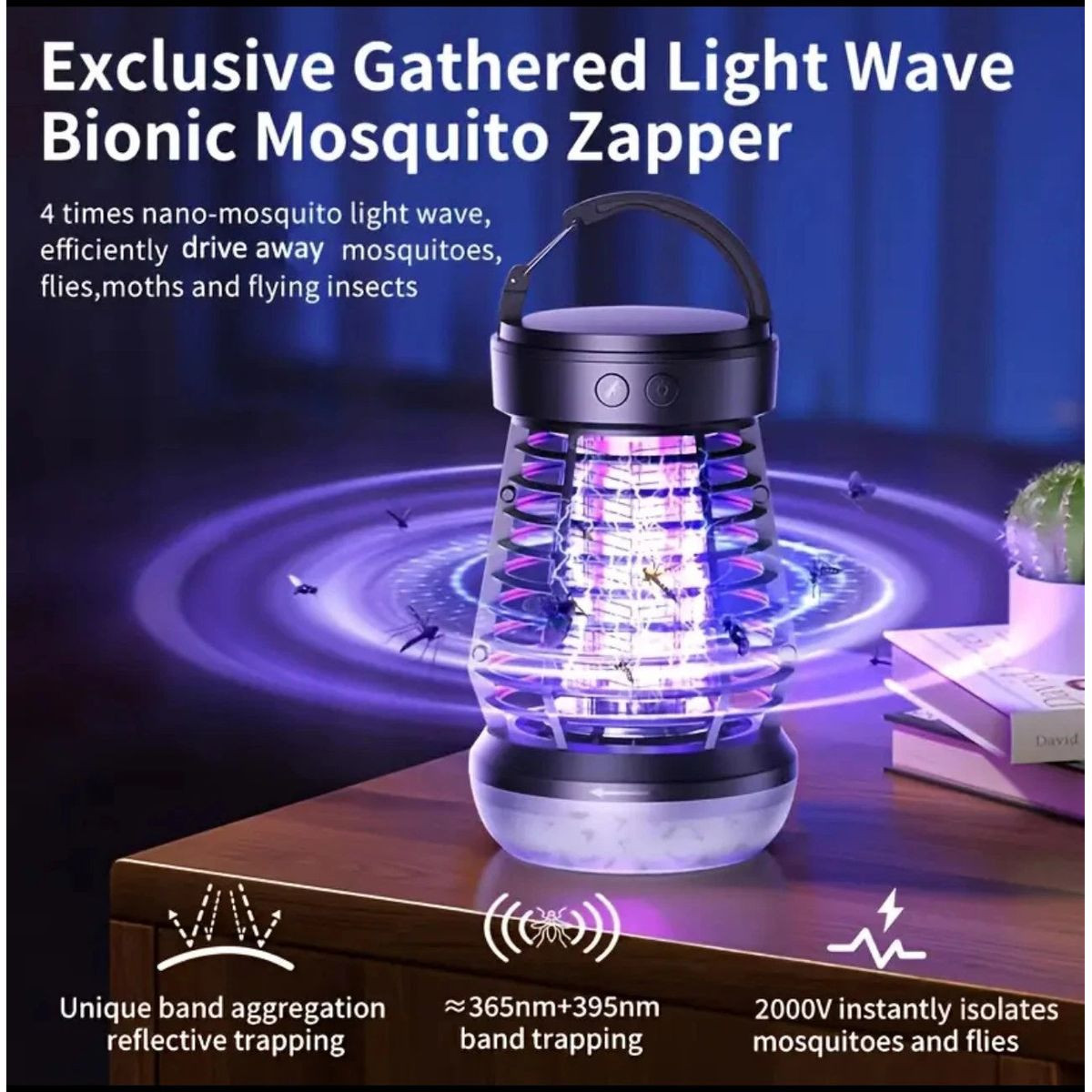 3 in 1 Outdoor & Indoor Bug Zapper product image