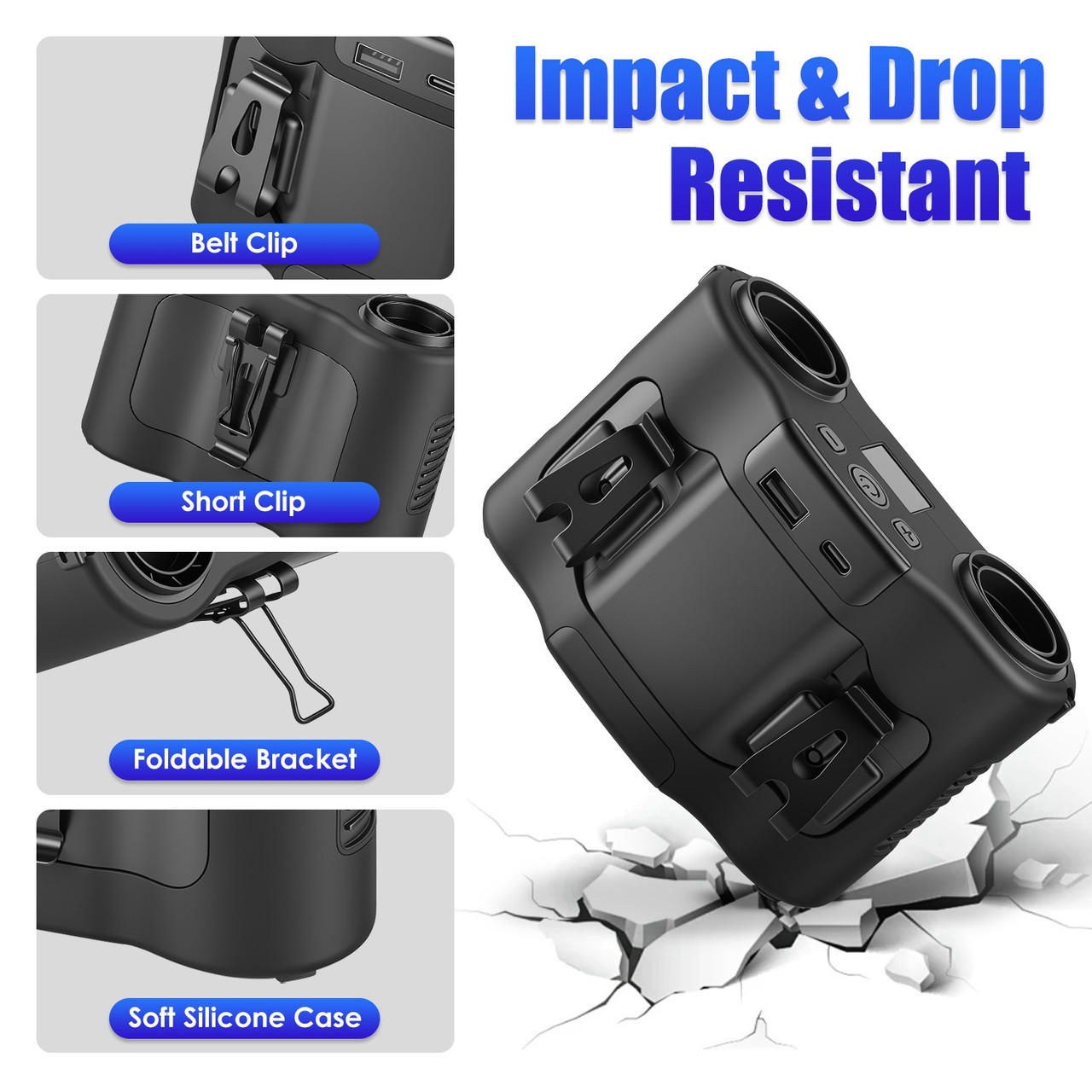 4‑in‑1 Wearable Waist Fan  product image