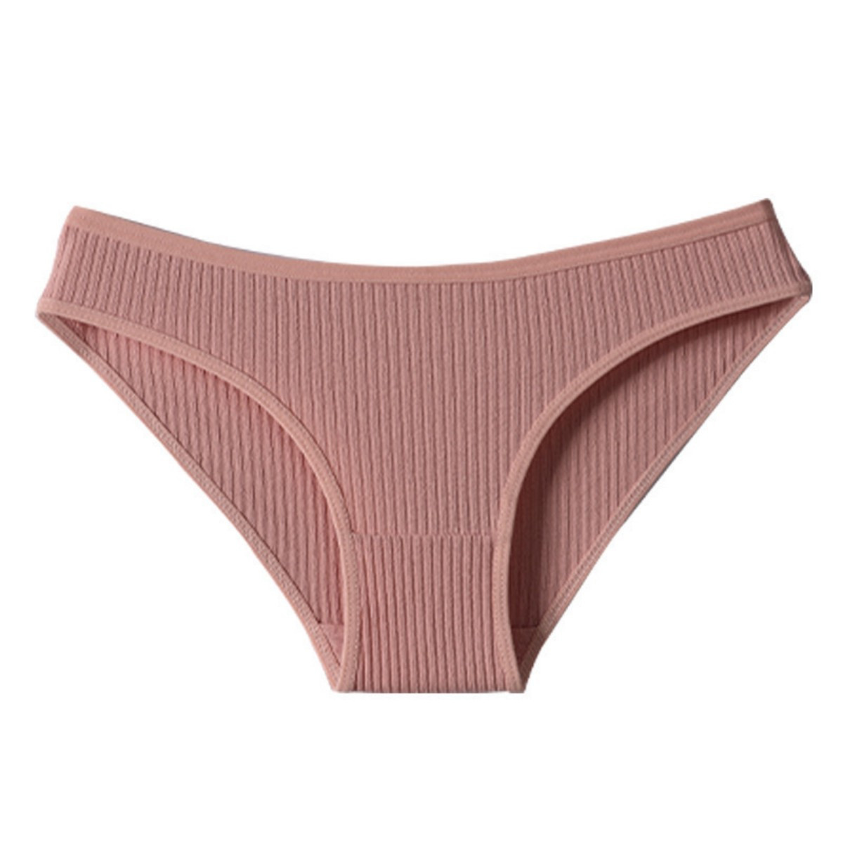 Women's Ribbed Low-Rise Underwear (6-Pack） product image