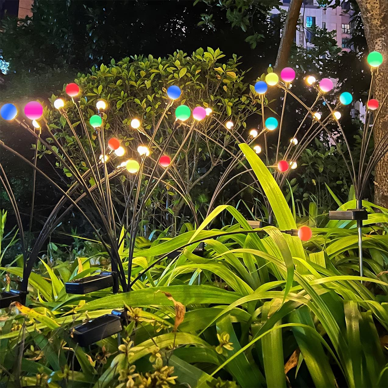 Solar Firefly Swaying Garden Lights product image