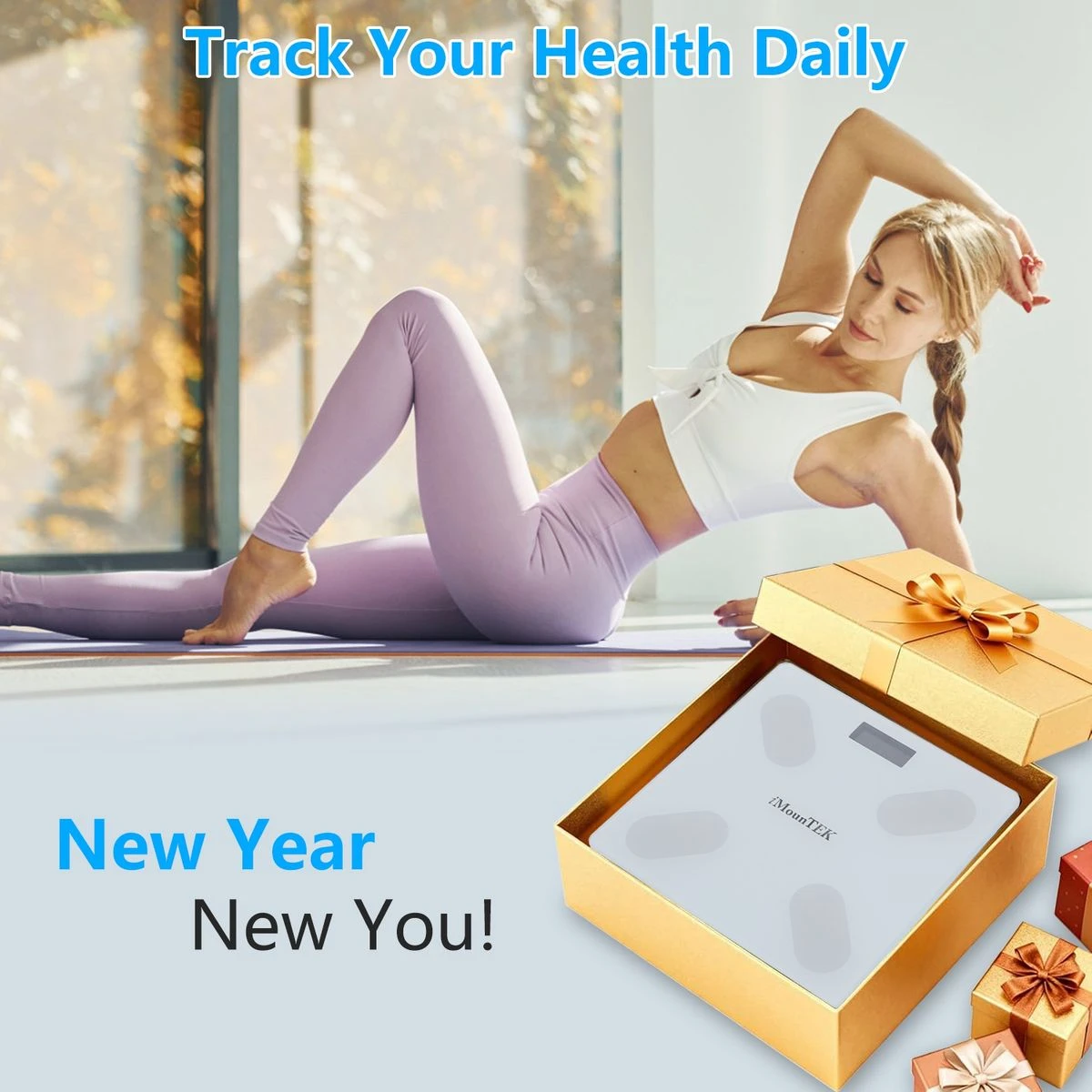 Smart Digital Body Weight Scale with Full Composition Analysis product image