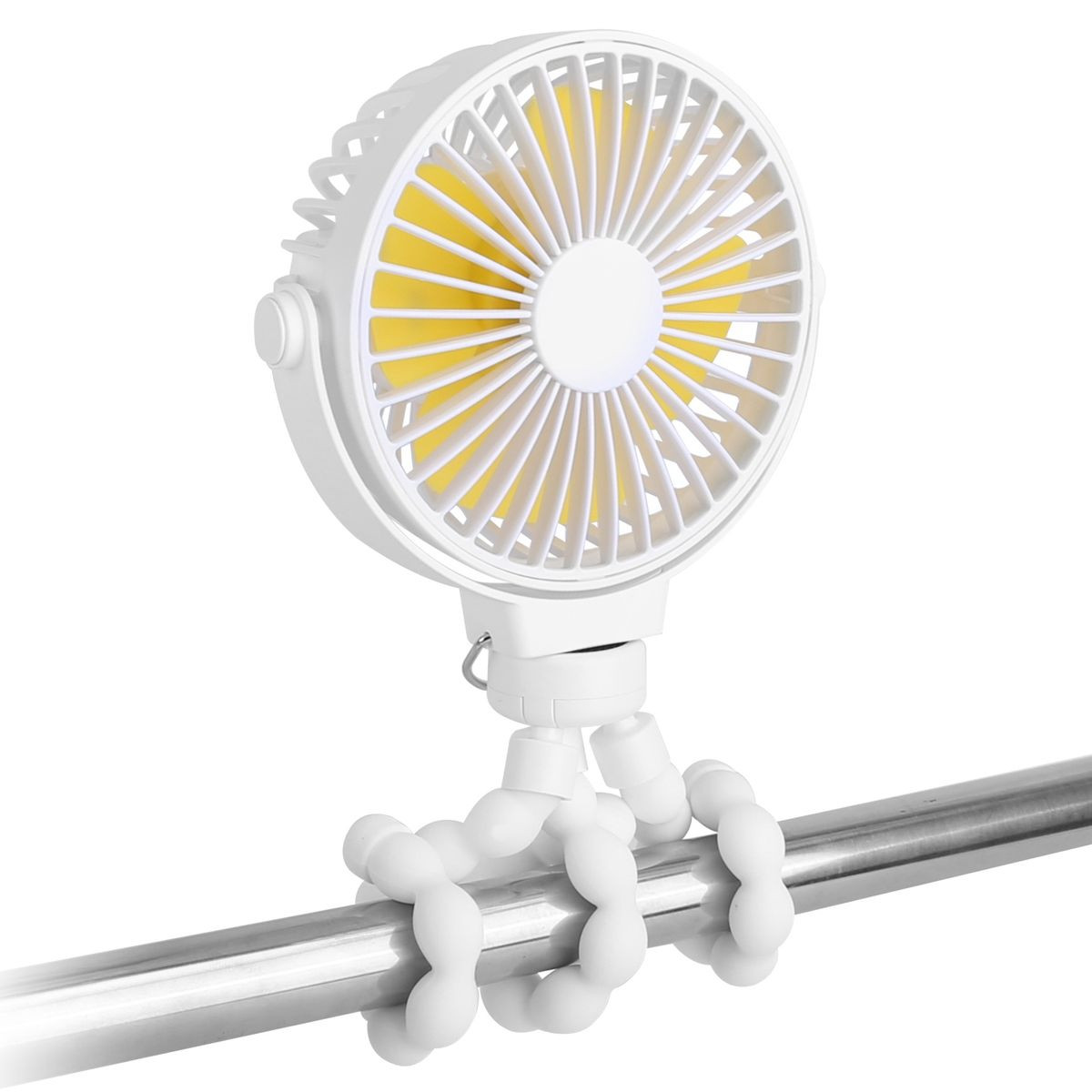 Portable Baby Stroller Fan with Flexible Tripod and 360° Cooling product image