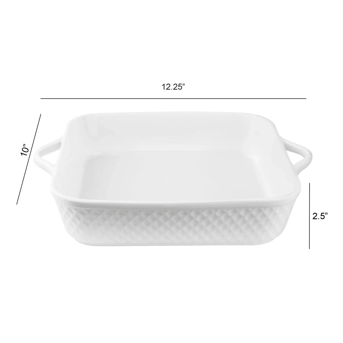Le Regalo 10" Stoneware Square Baker product image