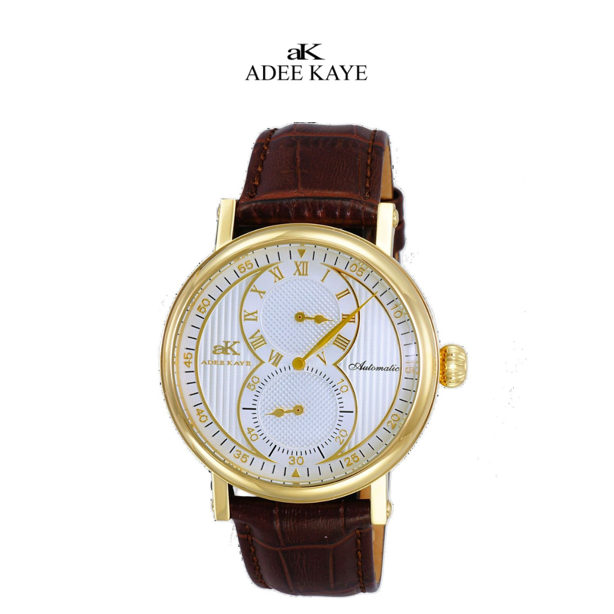 Adee Kaye Men's Mondo Silver Dial Watch product image
