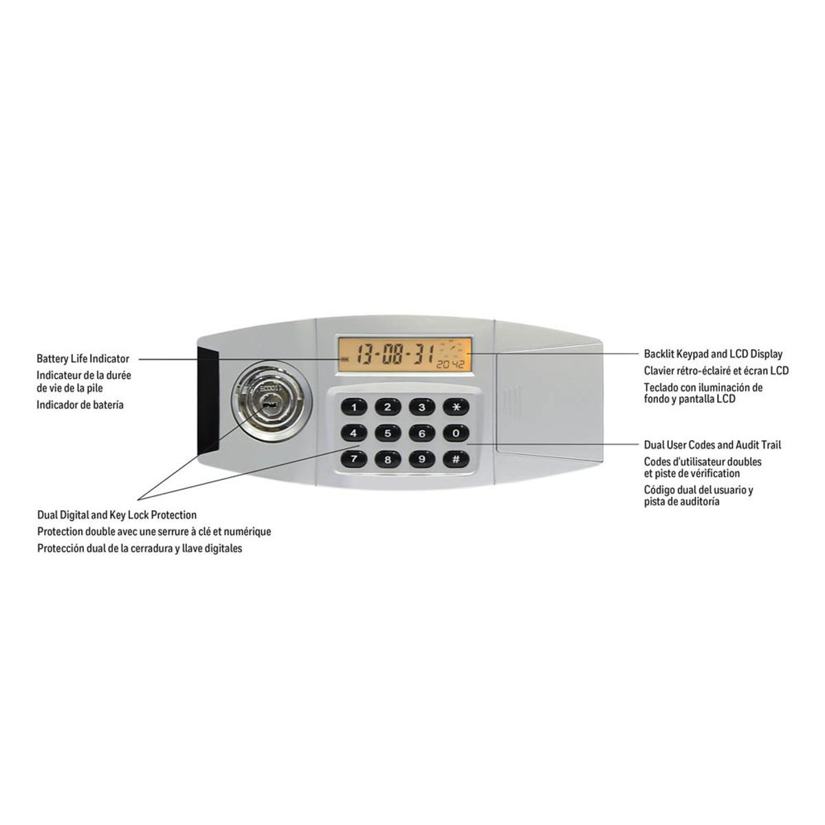 Honeywell Fire Safe with Digital Lock (.55 cu ft.) product image
