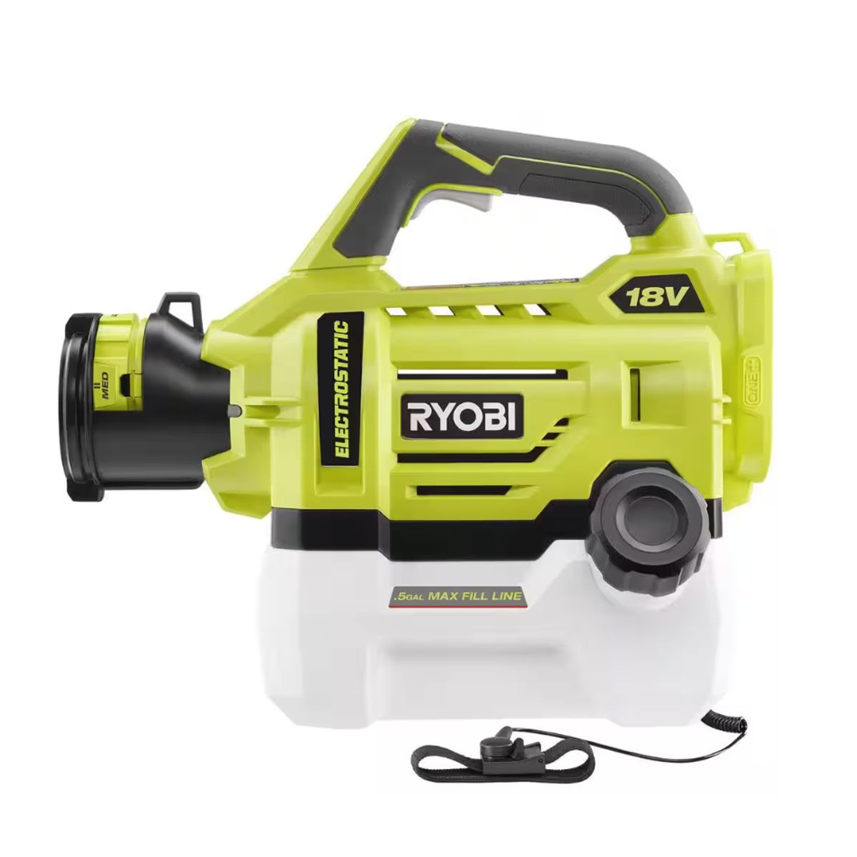 RYOBI ONE+ 18V Cordless Electrostatic 0.5 Gal. Sprayer (Tool Only) product image