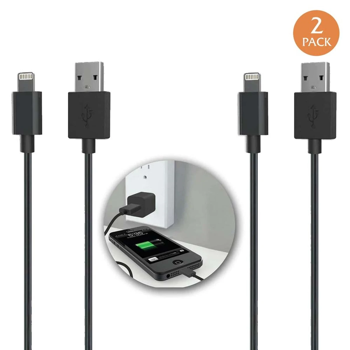 4ft Lightning Sync and Charge Cable (2-Pack) product image
