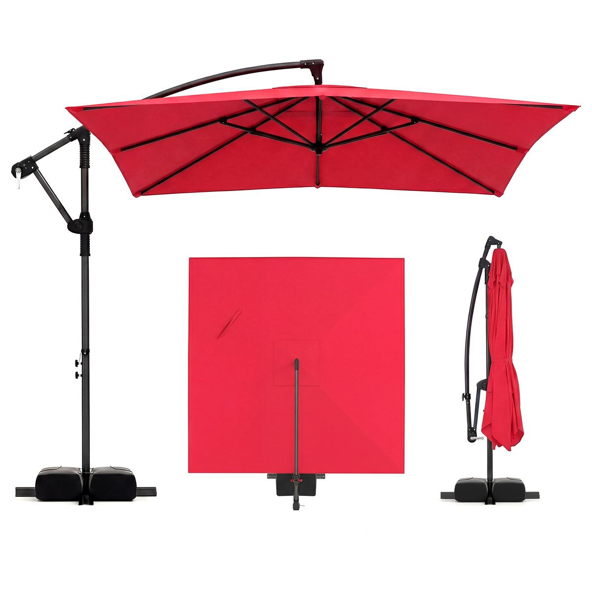 8 x 8-foot Offset Cantilever Patio Umbrella product image