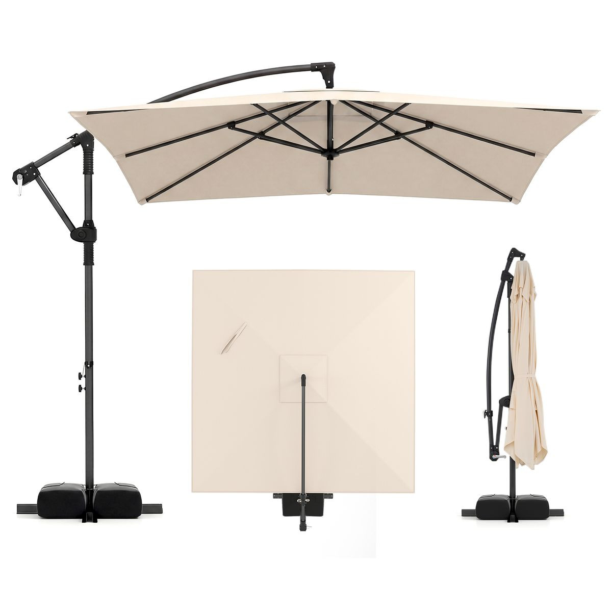 8 x 8-foot Offset Cantilever Patio Umbrella product image