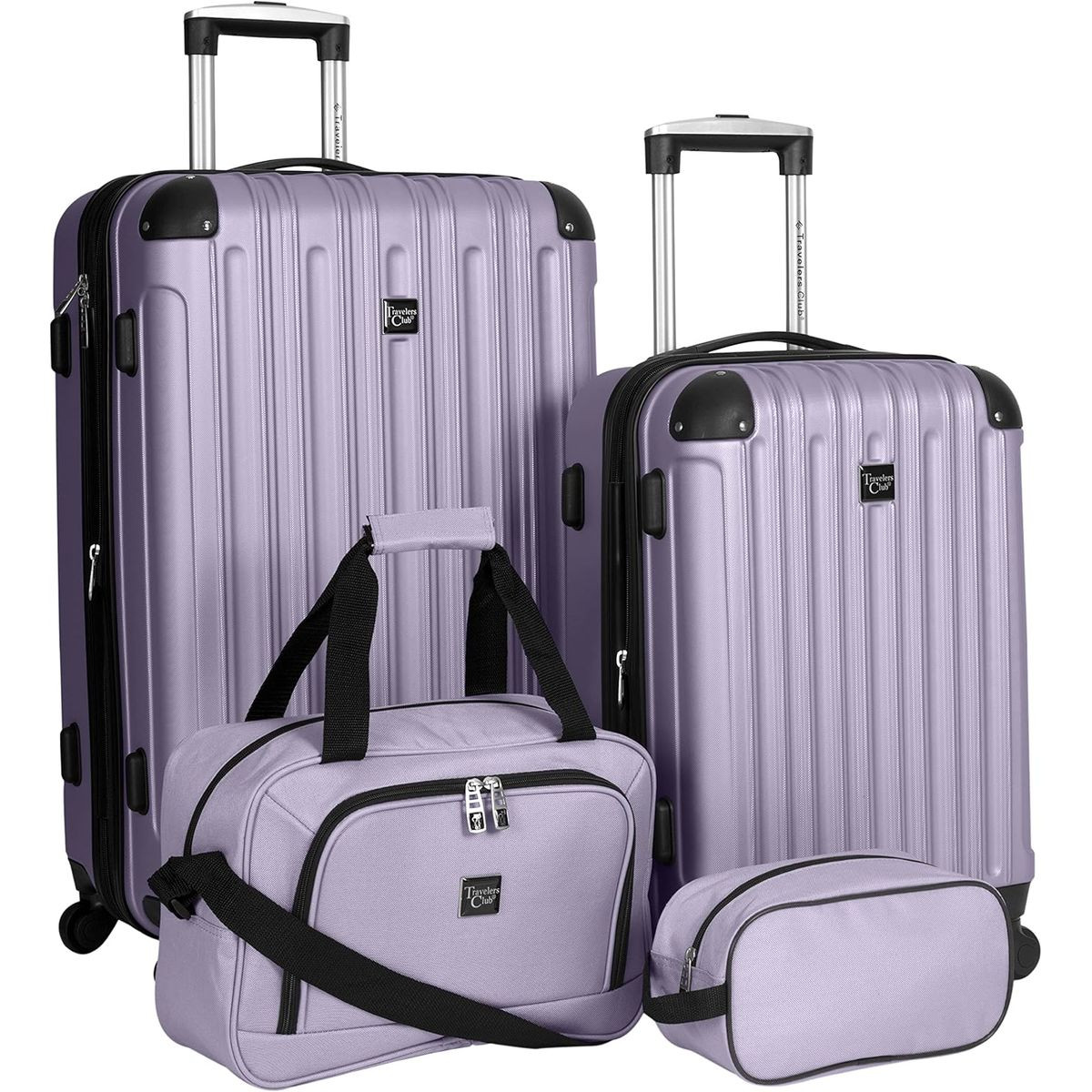 Travelers Club Midtown Hardside 4-Piece Luggage Set product image